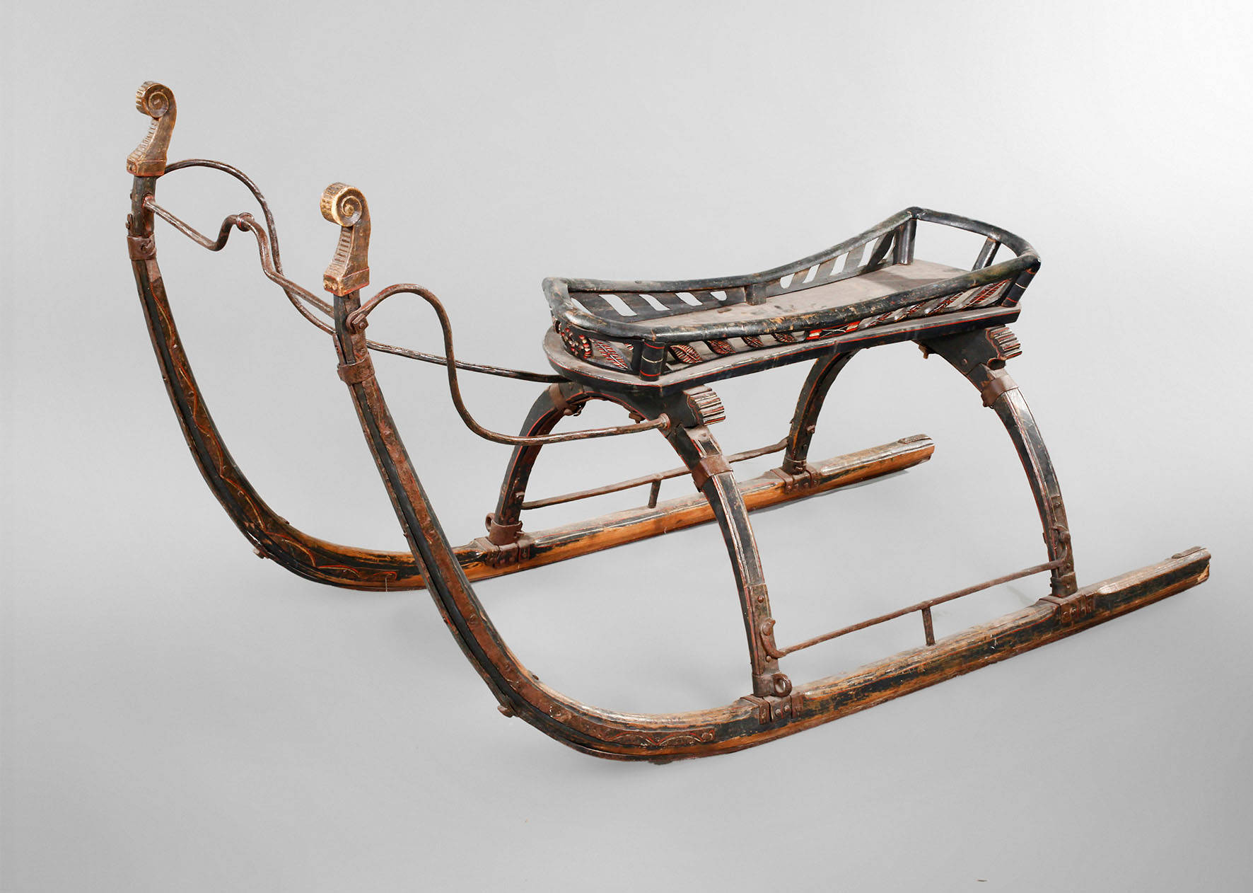 Barocker Pferdeschlitten