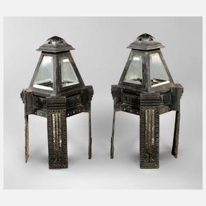 Paar Laternen Jugendstil