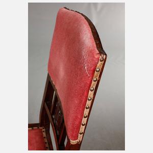 Acht Jugendstil-Stühle