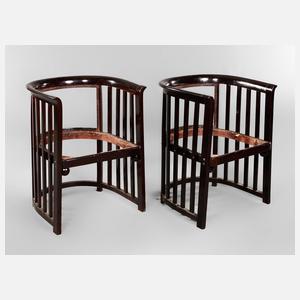 Paar Sessel Josef Hoffmann