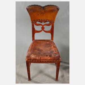 Sechs Stühle Jugendstil