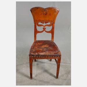 Sechs Stühle Jugendstil