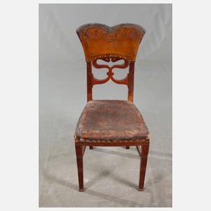 Sechs Stühle Jugendstil