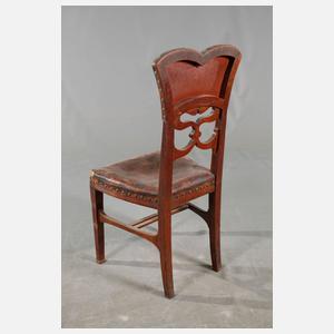 Sechs Stühle Jugendstil