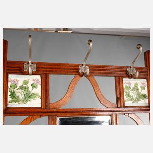 Wandgarderobe Jugendstil
