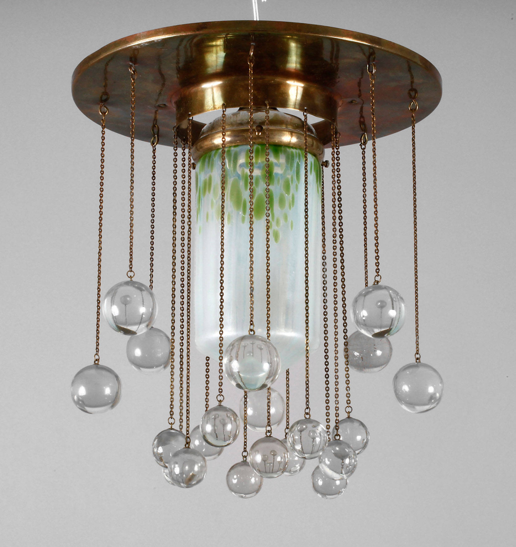 Deckenlampe Wien um 1900