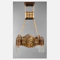Große Deckenlampe Jugendstil111