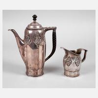 Fritz Schmoll gen. Eisenwerth, Kaffeekanne und Sahnekännchen111