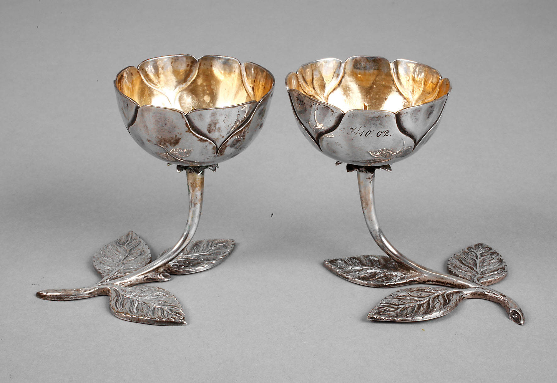 Paar Silberleuchter Flohr Kassel