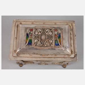 England Deckeldose Arts and Crafts