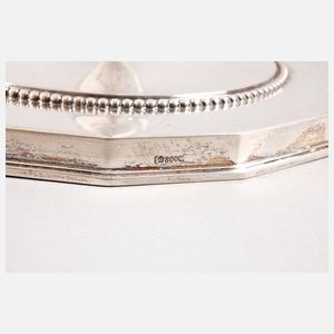 Silber großer Tafelleuchter Bruckmann