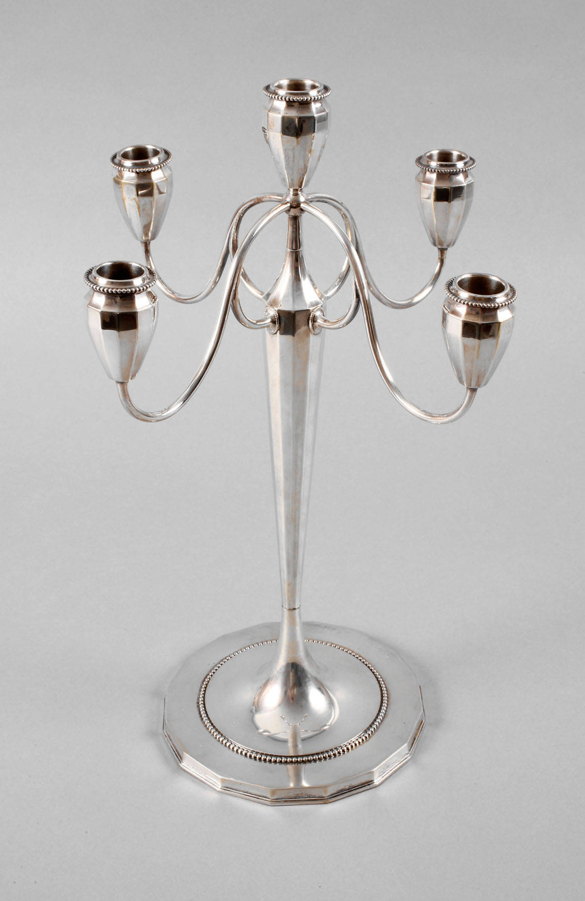 Silber großer Tafelleuchter Bruckmann