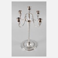 Silber großer Tafelleuchter Bruckmann111