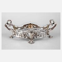 Große Jugendstiljardiniere Silber111