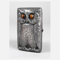 Zigarettenetui als Eule111