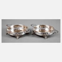 Silber zwei Jugendstilschalen Wien111