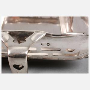 Silberkorb Jugendstil