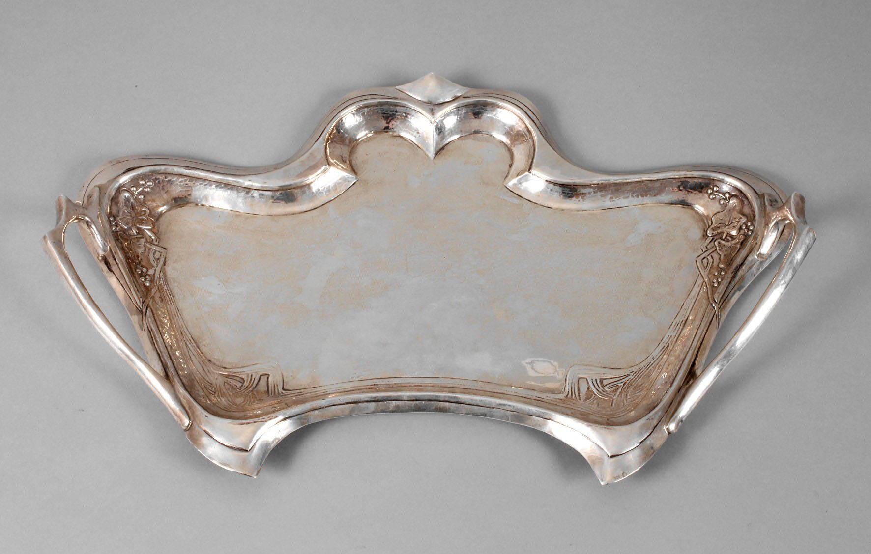 Silbertablett Jugendstil
