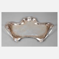 Silbertablett Jugendstil111