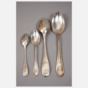 Großes Silberbesteck Albin Müller