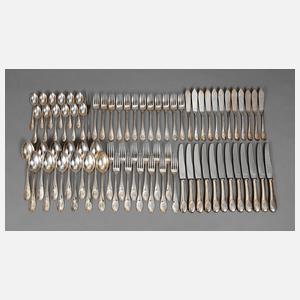 Großes Silberbesteck Albin Müller