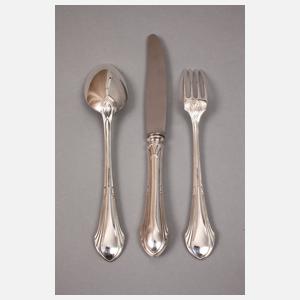 Großes Silberbesteck Friedrich Adler