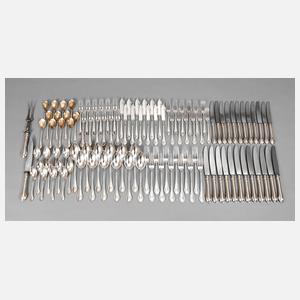 Großes Silberbesteck Friedrich Adler