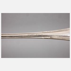 Silber 12 Speiselöffel Friedrich Adler