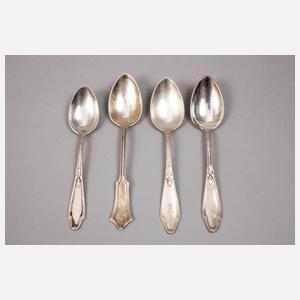 Konvolut Silberbesteck Hugo Leven