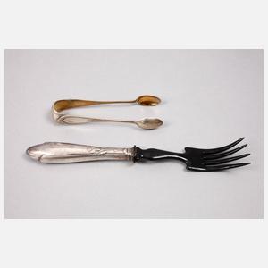 Konvolut Silberbesteck Hugo Leven