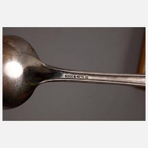 Konvolut Jugendstilbesteck Silber