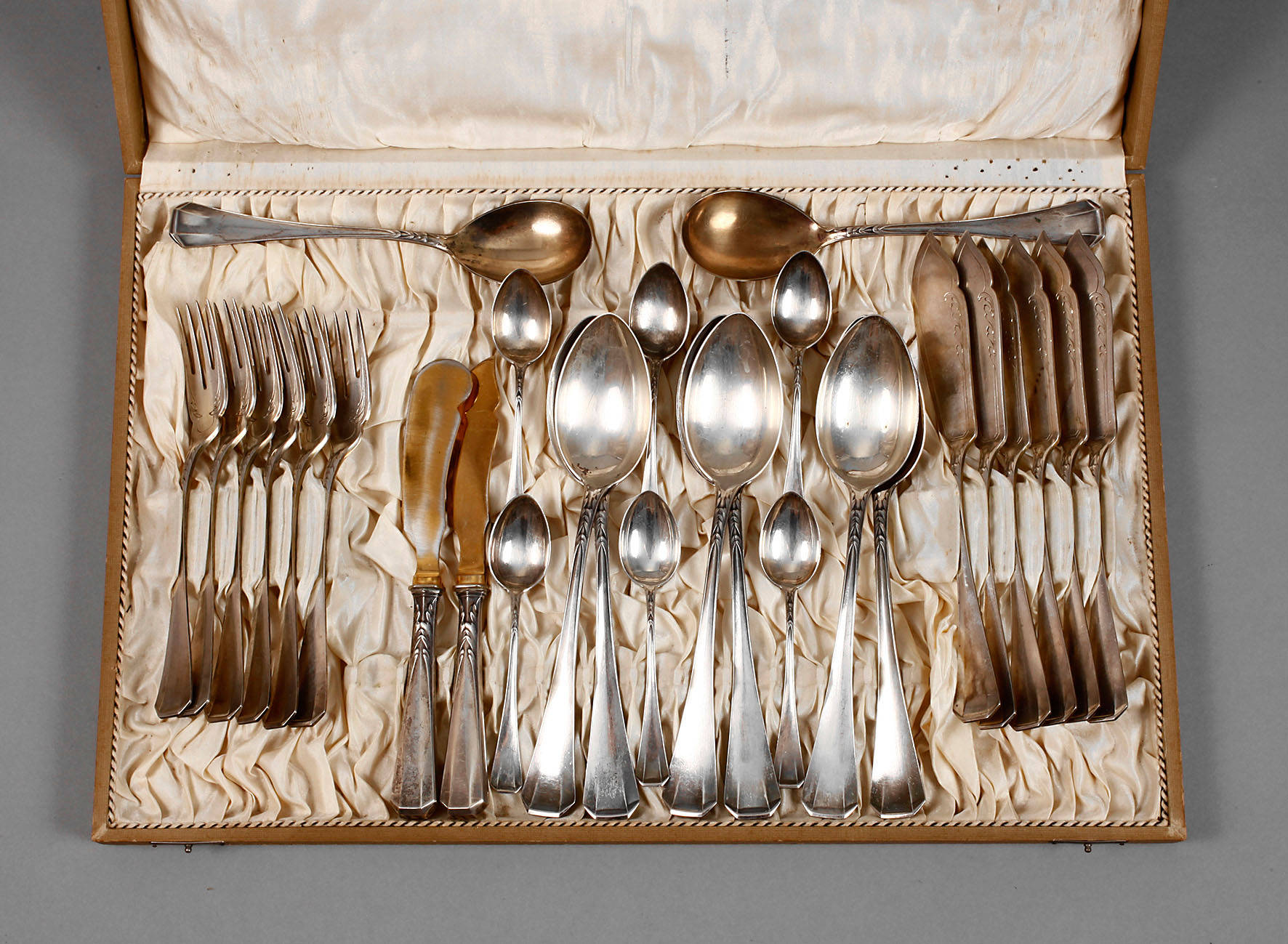 Konvolut Jugendstilbesteck Silber