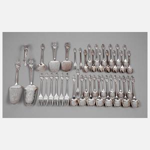 Konvolut Silberbesteck Norwegen