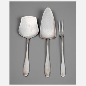 Drei Vorlegeteile Richard Riemerschmid