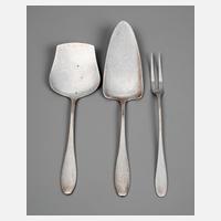 Drei Vorlegeteile Richard Riemerschmid111