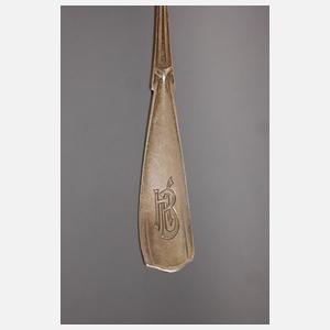 Silber vier Teile Obstbesteck Jugendstil