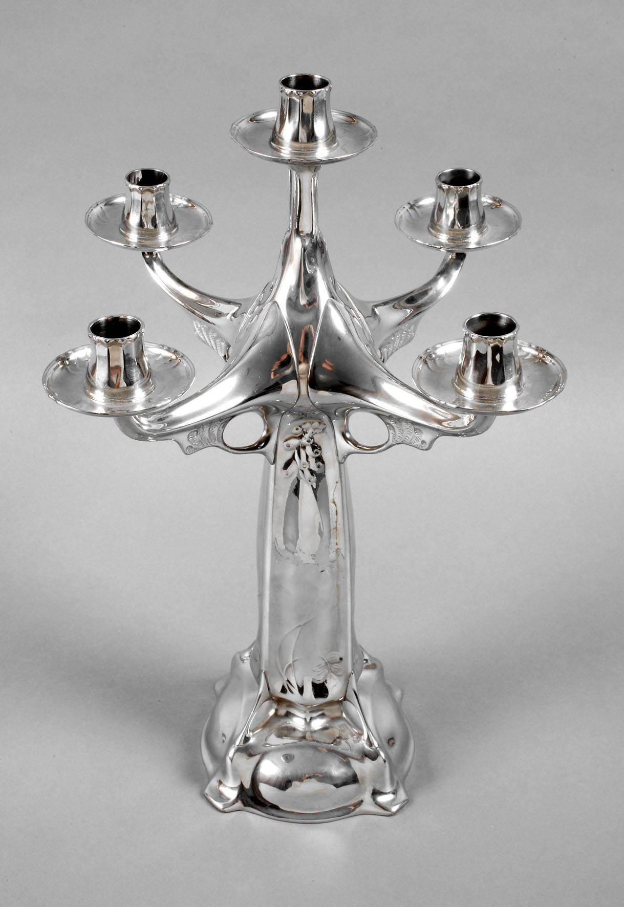 Großer Tafelleuchter Hugo Leven