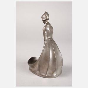 Kayserzinn figürliche Schale