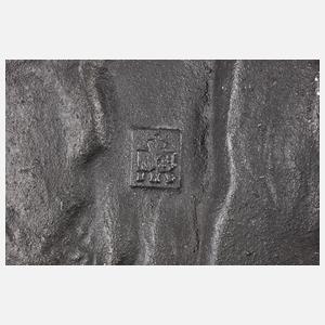 Wandplatte nach Alfons Mucha