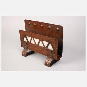 Jugendstil-Schreibset Kupfer