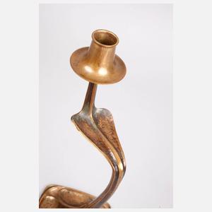 Jugendstil Leuchter Gustav Gurschner