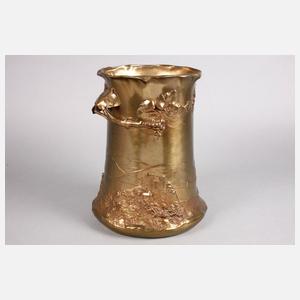 Jugendstil Sektkühler mit Rheinlandschaft