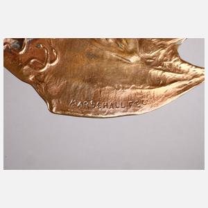 Neujahrsplakette Rudolf Ferdinand Marschall