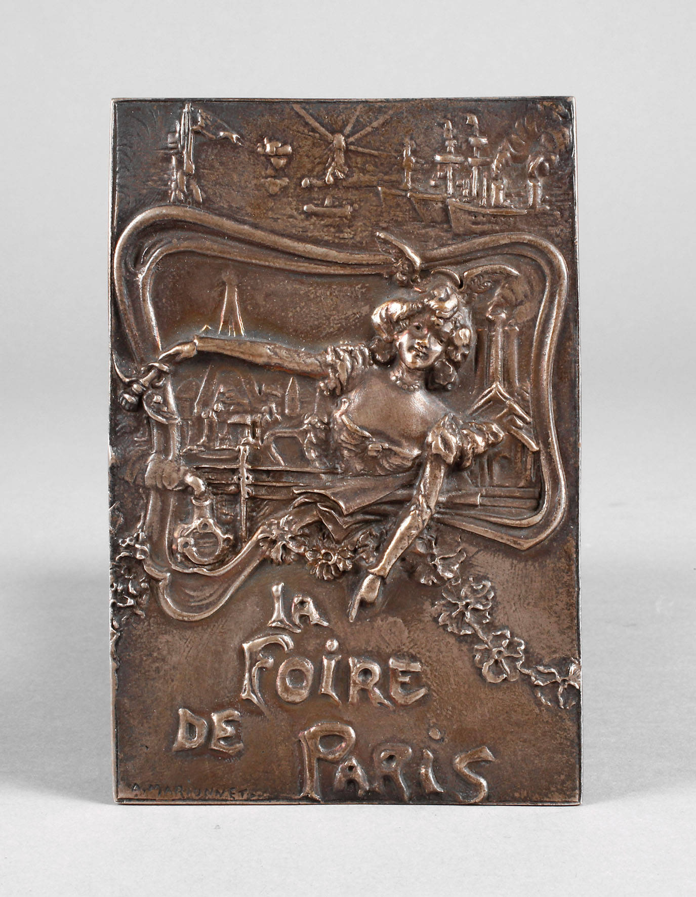 Plakette Albert Marionnet