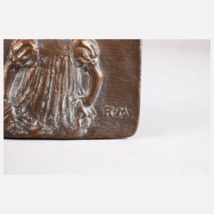 Plakette Rudolf Ferdinand Marschall