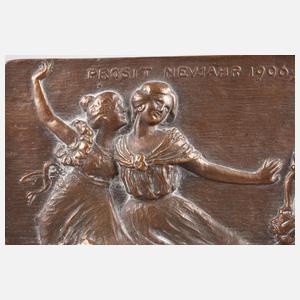 Plakette Rudolf Ferdinand Marschall