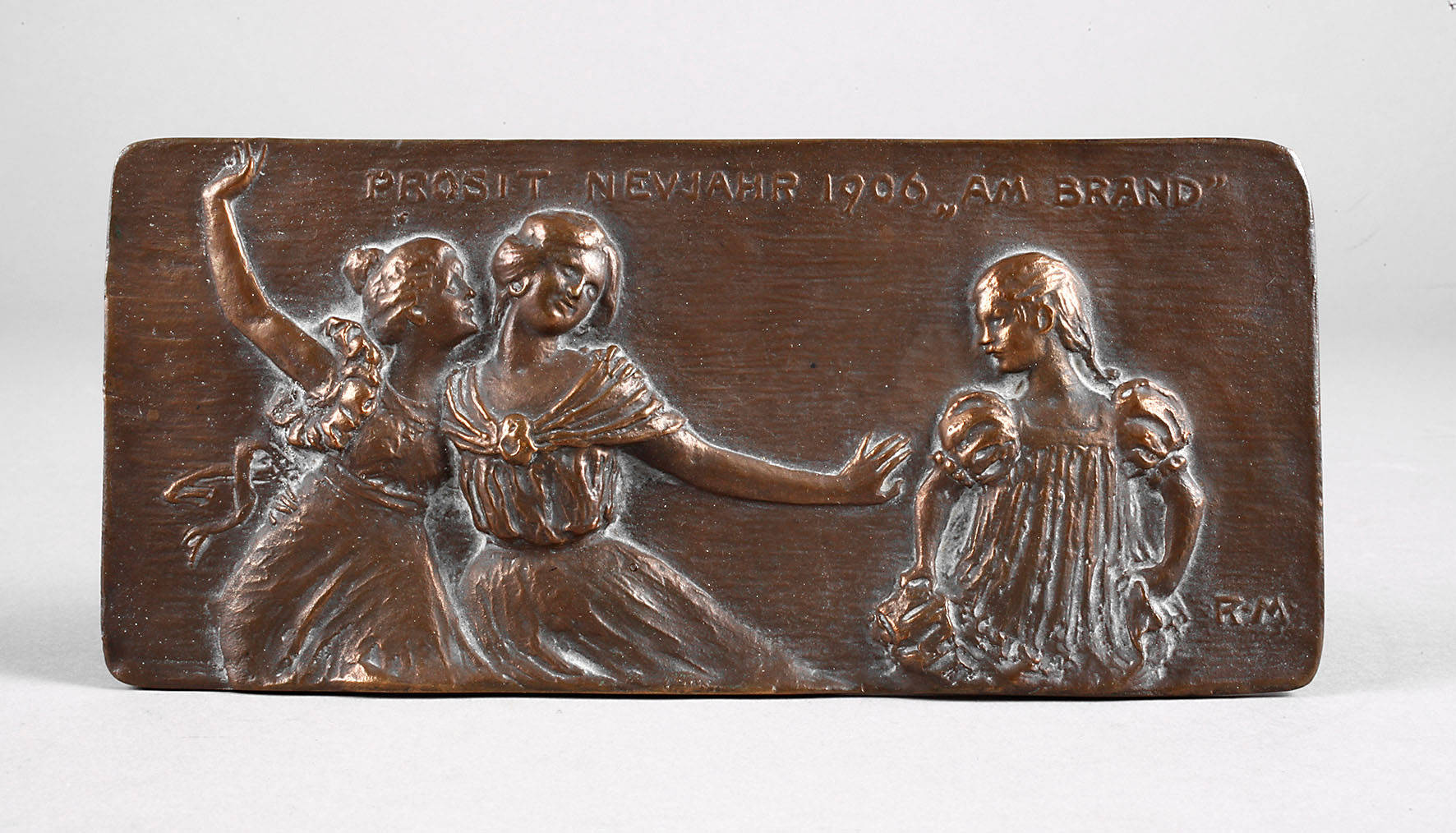 Plakette Rudolf Ferdinand Marschall