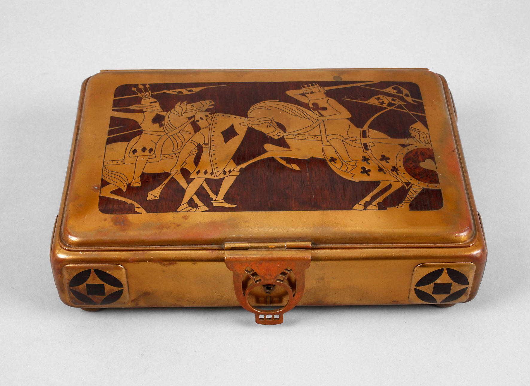 Erhard & Söhne Spielkartenschatulle