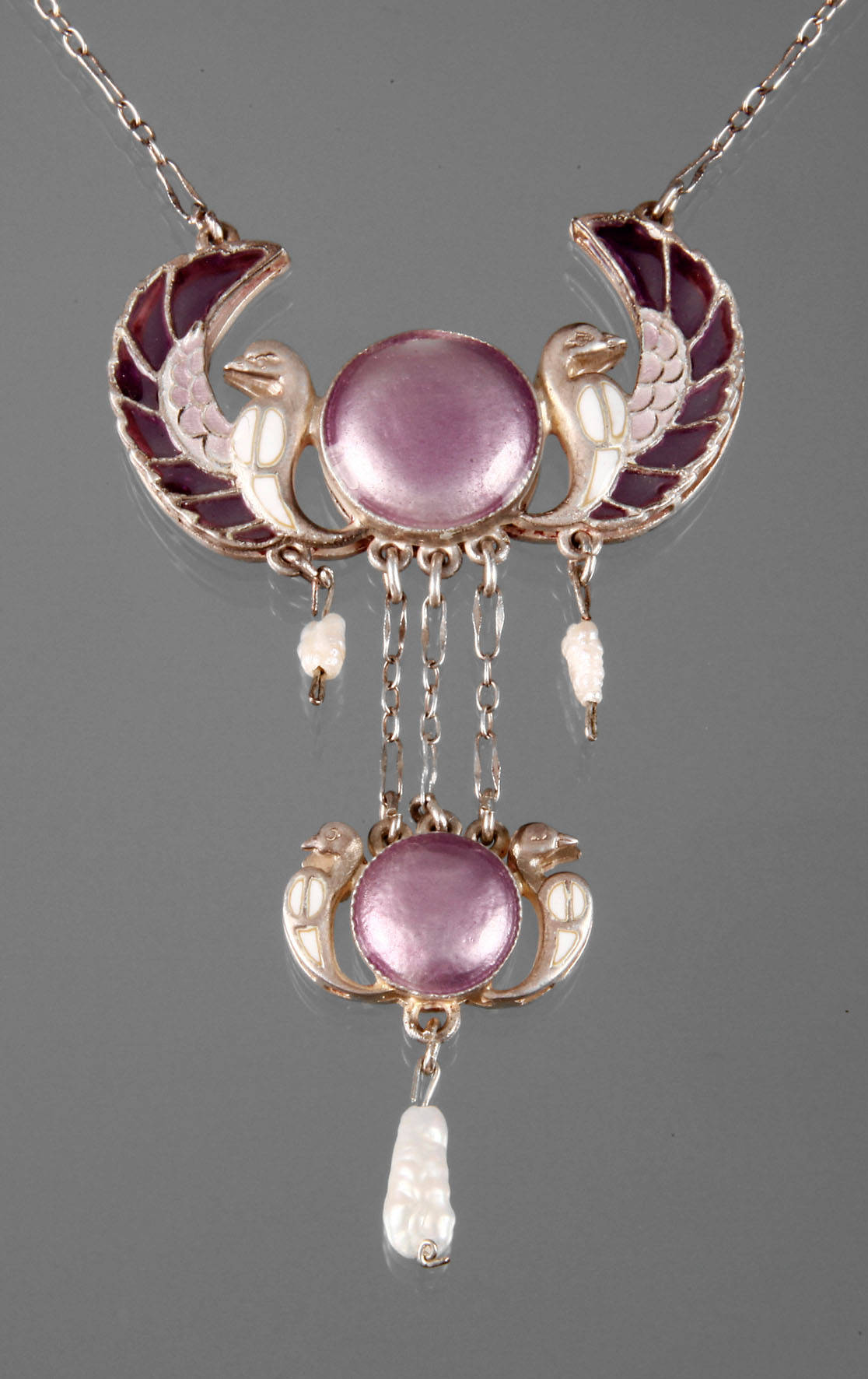 Collier mit Fensteremaille