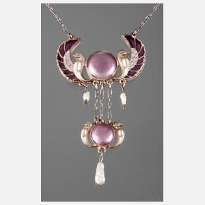 Collier mit Fensteremaille